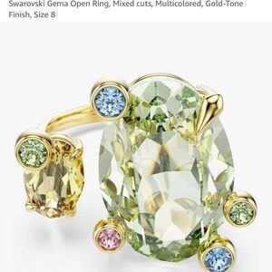 swarovski gemma open ring